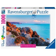 1000 pc Ravensburger Puzzle - Mediterranean Greece 